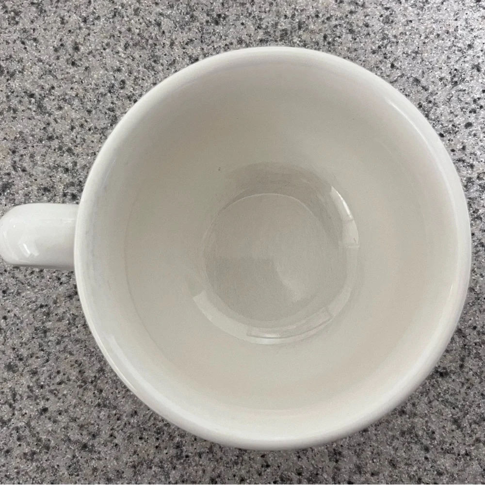 Pfaltzgraff Heritage Pattern White Ceramic Mugs - Picture 6 of 9